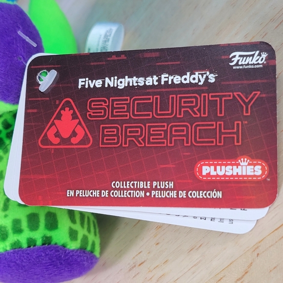 Funko PoP Five Nights at Freddy's Security Breach Montgomery Gamer 6" FNAF Plush - Picture 4 of 5